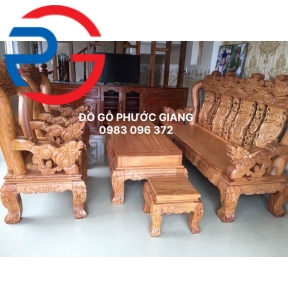 Bộ Salon Gỗ Cao Cấp