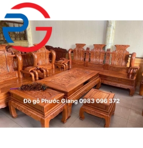 BỘ BÀN GHẾ GỖ 04