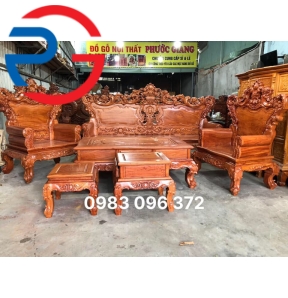 BỘ BÀN GHẾ GỖ 05