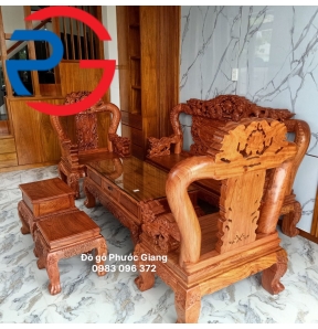 BỘ BÀN GHẾ GỖ 14