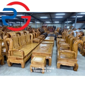 BỘ BÀN GHẾ GỖ 16