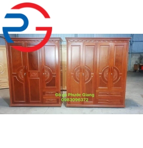 TỦ ÁO PHỦ XOAN 4 CÁNH