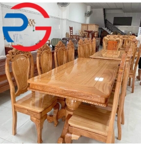 BỘ BÀN GHẾ GỖ 17