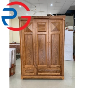 TỦ ÁO GỖ HƯƠNG XÁM 1M6