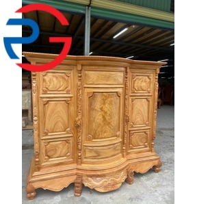 TỦ THỜ MÔ CÔNG GÕ ĐỎ LÀO