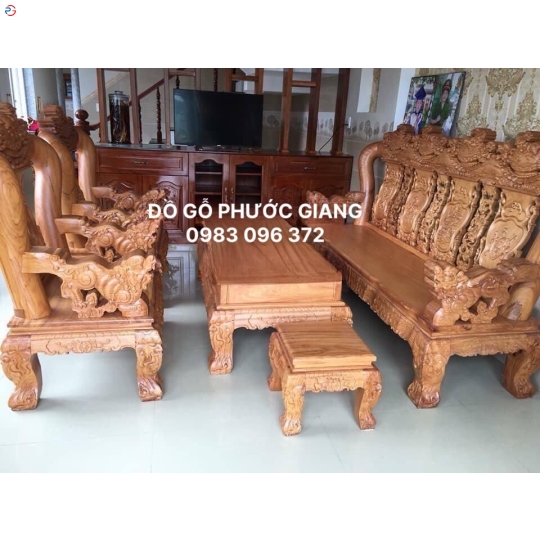 Bộ Salon Gỗ Cao Cấp