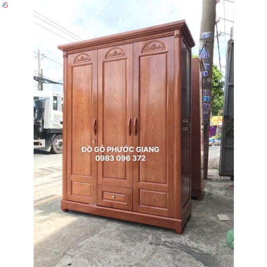 TỦ ÁO GỖ XOAN ĐÀO 1M6