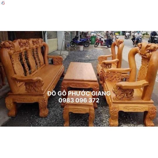 SALON GỖ GÕ ĐỎ TRIỆN QUỐC ĐÀO TAY 12