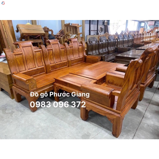 BỘ BÀN GHẾ GỖ 07