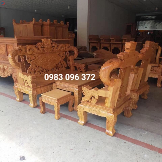 BỘ BÀN GHẾ GỖ 11