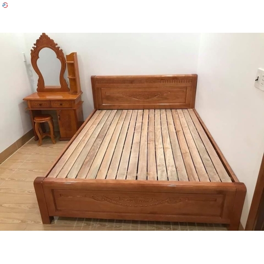 GIƯỜNG NGỦ GỖ XOAN ĐÀO BẮC 1M6