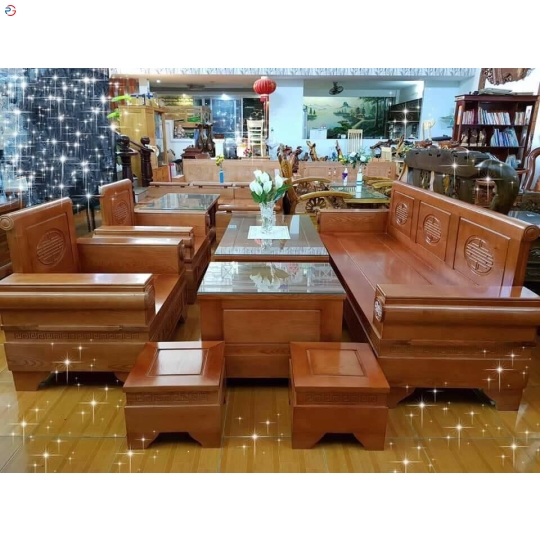 BỘ BÀN GHẾ GỖ 13