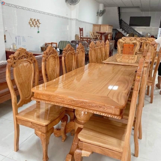 BỘ BÀN GHẾ GỖ 17
