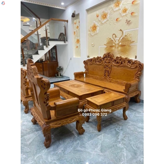 BỘ BÀN GHẾ GỖ 20