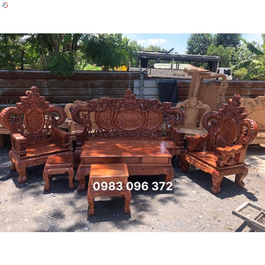 BỘ BÀN GHẾ GỖ 22